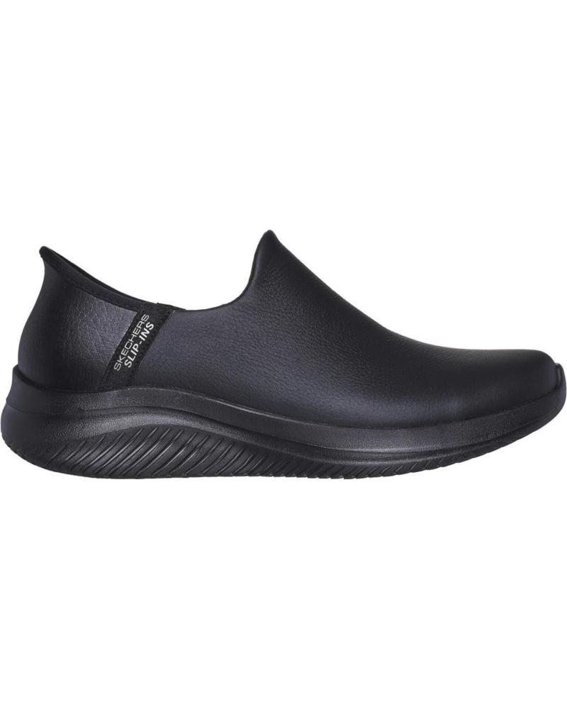 Zapatos de Mujer SKECHERS SLIP-INS ULTRA FLEX 3 ALL SMOOTH NEGRA NEGRO