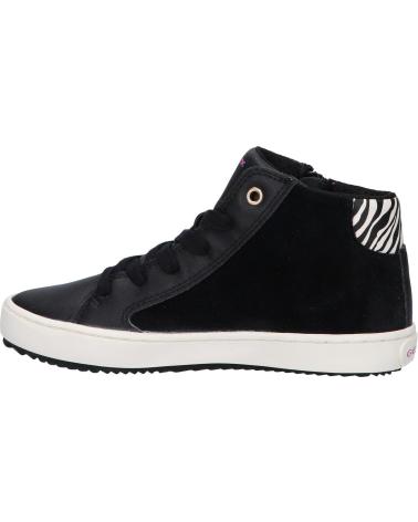 Woman and girl Trainers GEOX J264GA 022BC J KALISPERA GIRL  BLACK-FUCHSIA
