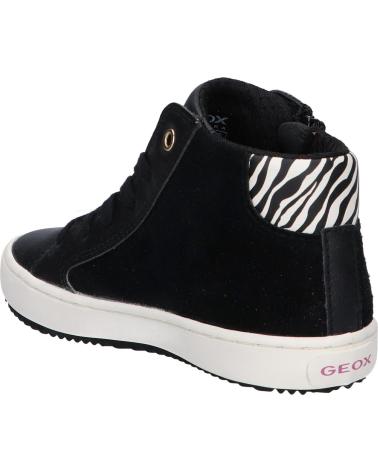 Woman and girl Trainers GEOX J264GA 022BC J KALISPERA GIRL  BLACK-FUCHSIA