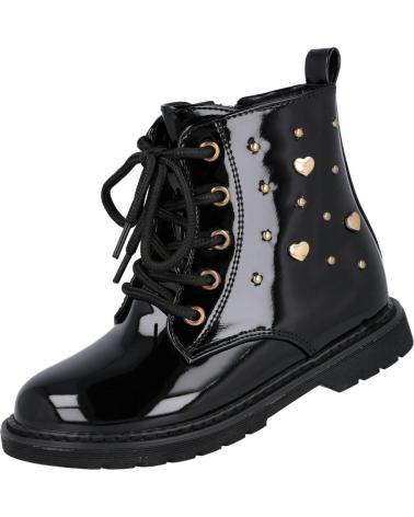 girl boots BUBBLE BOBBLE BUBBLE KIDS C874 BOTAS MILITARES NINA NEGRO