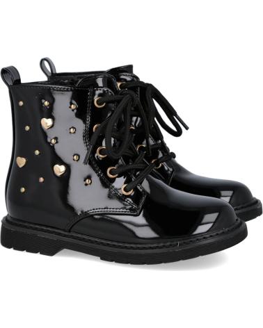 girl boots BUBBLE BOBBLE BUBBLE KIDS C874 BOTAS MILITARES NINA NEGRO