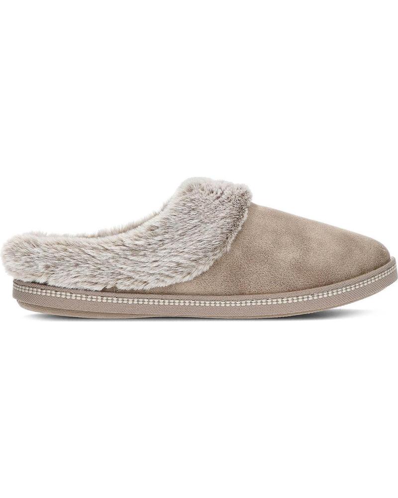 Woman House slipers SKECHERS PANTUFLAS COZY CAMPFIRE 167625  TAUPE