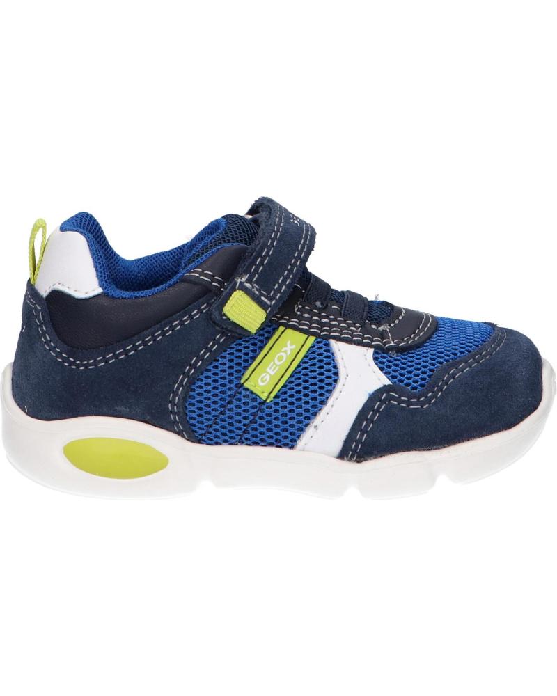 Scarpe sport GEOX  per Bambino e Bambina B154EA 02214 B PILLOW  C0749 NAVY-LIME