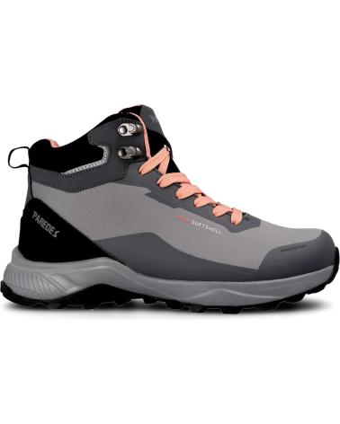 Sapatilhas de Mulher PAREDES BOTAS DE TREKKING PARA MUJER CON MEMBRANA WATERPROOF LIENA GRIS GRIS