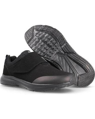 PAREDES ZAPATILLAS DEPORTIVAS DE TRABAJO FLEXIBLES Y LIGERAS SERPENS NEGRO NEGRO