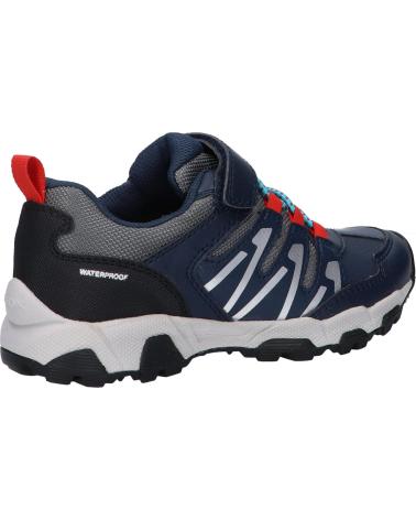 boy Trainers GEOX J16ACB 0CEFU J MAGNETAR BOY WPF  C0735 NAVY-RED