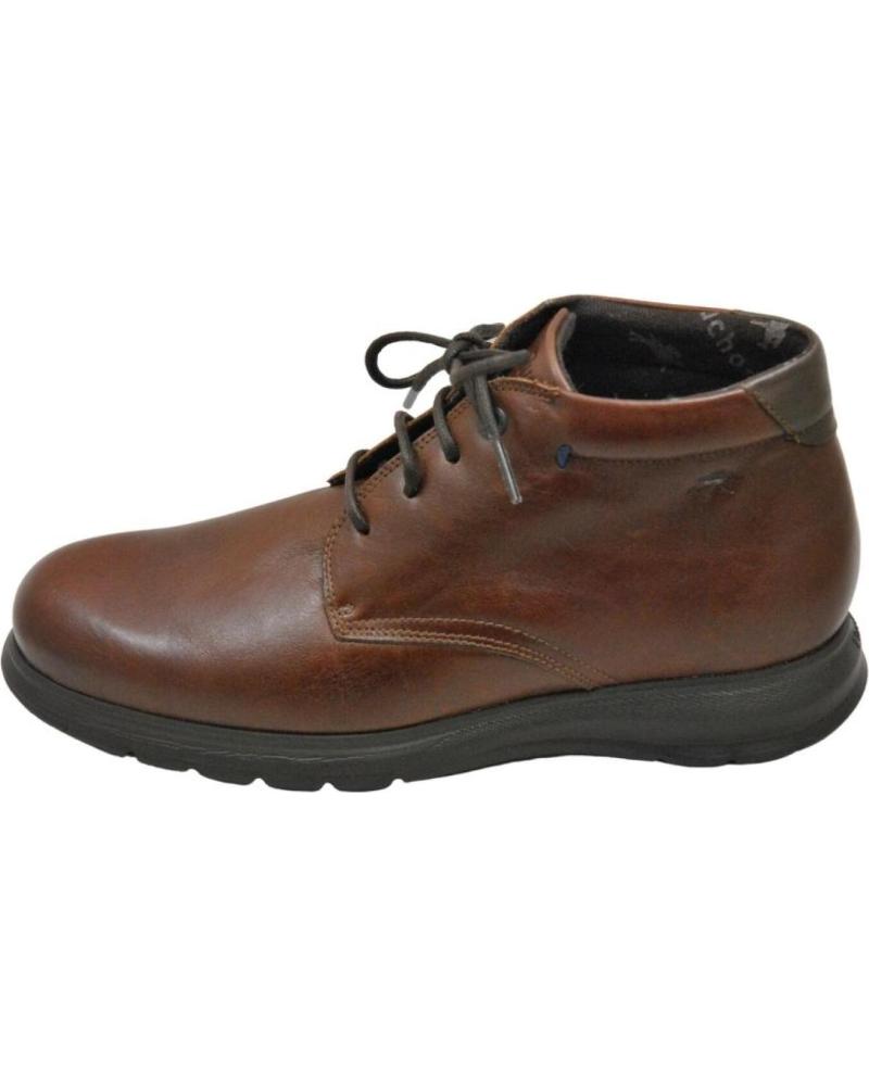 Botas FLUCHOS  de Hombre ZETA F0605 BOTA CORDONES DE PIEL PARA HOMBRE PLANTI  BRISTOL NUEZ