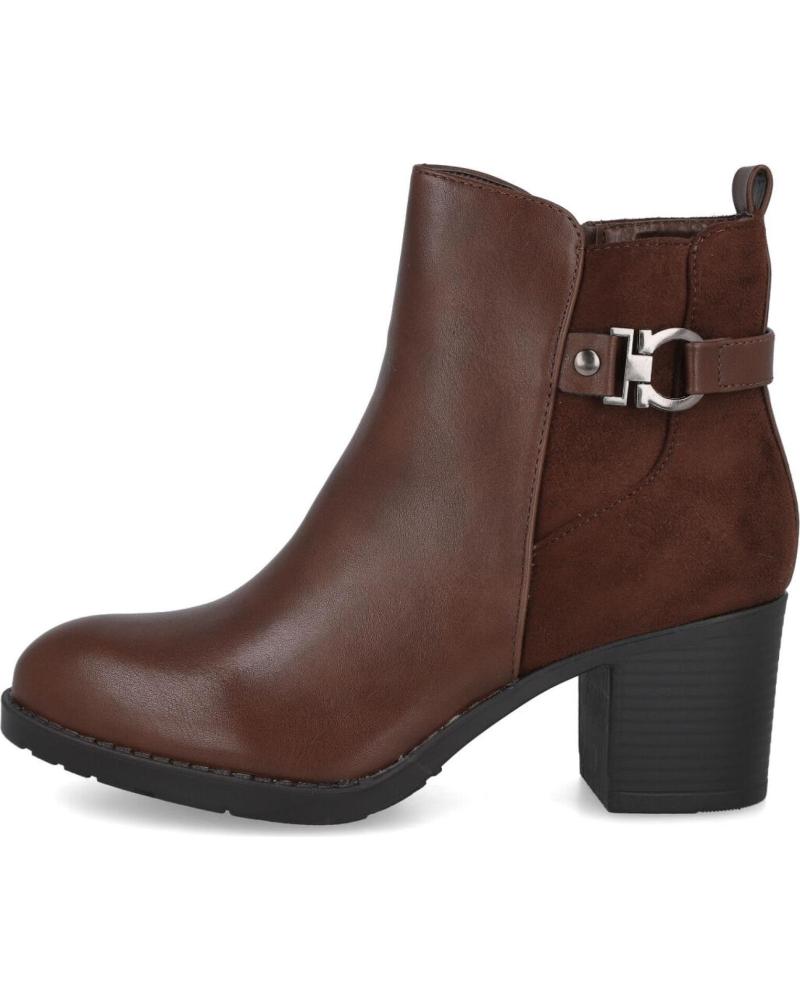 Woman Mid boots L&R SHOES LR SHOES YC722 BOTINES TACON MUJER MARRON