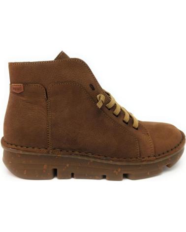 Woman Mid boots ON FOOT TOUCH 29720 CUERO  MARRON