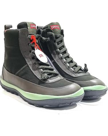 Woman Mid boots CAMPER BOTIN EN PIEL Y TEXTIL CON FORRO INTERIOR DE PRIMALOFT Y GREEN