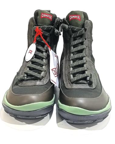 Woman Mid boots CAMPER BOTIN EN PIEL Y TEXTIL CON FORRO INTERIOR DE PRIMALOFT Y GREEN