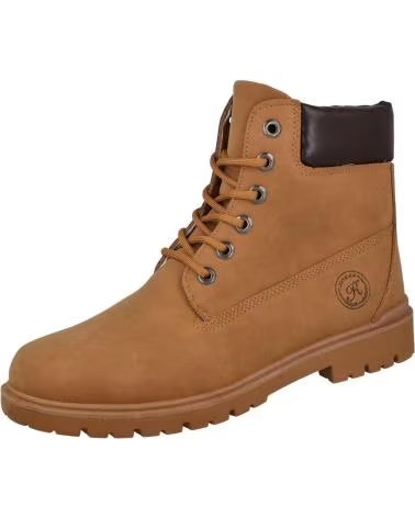 Sapatilhas de Homem L&R SHOES LR SHOES NU7724 BOTAS DE CORDONES HOMB CAMEL