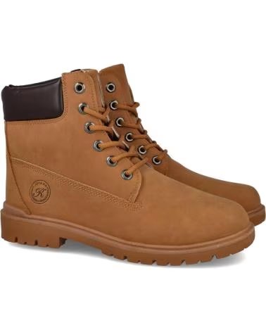 Sapatilhas de Homem L&R SHOES LR SHOES NU7724 BOTAS DE CORDONES HOMB CAMEL