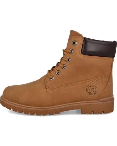 Sapatilhas de Homem L&R SHOES LR SHOES NU7724 BOTAS DE CORDONES HOMB CAMEL