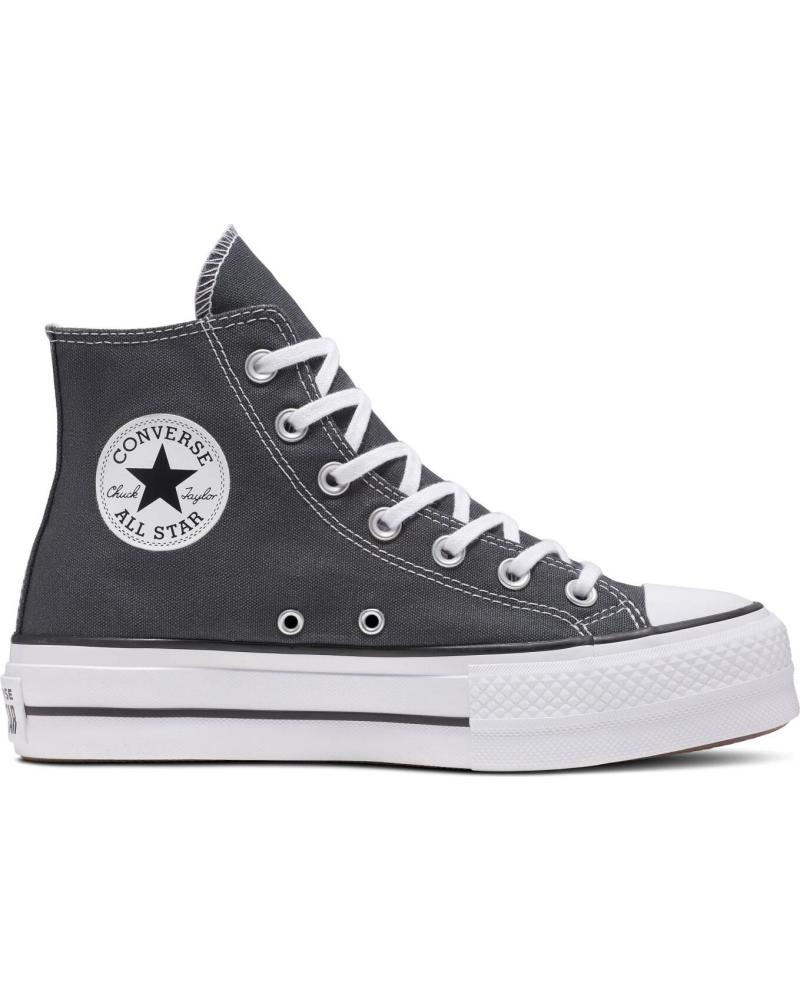Deportivas De Mujer CONVERSE ZAPATILLAS C TAY LIFT HI DESGASTADO A07927C NEGRO