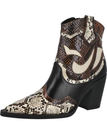 Botines de Mujer L&R SHOES LR SHOES M3721 BOTAS COWBOY MUJER SERPIENTE