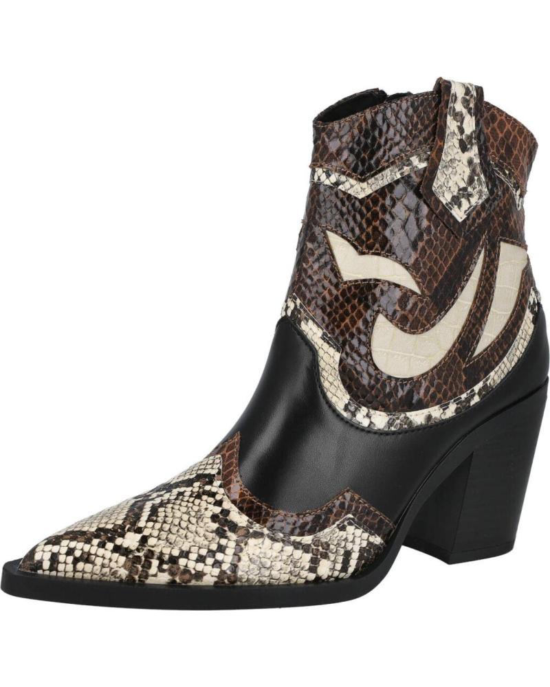 Botines de Mujer L&R SHOES LR SHOES M3721 BOTAS COWBOY MUJER SERPIENTE