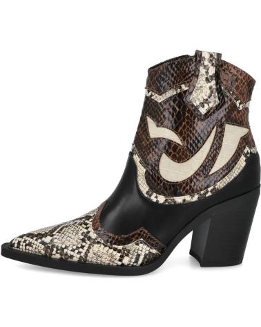 Botines de Mujer L&R SHOES LR SHOES M3721 BOTAS COWBOY MUJER SERPIENTE