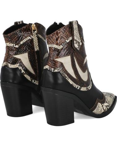 Botines de Mujer L&R SHOES LR SHOES M3721 BOTAS COWBOY MUJER SERPIENTE