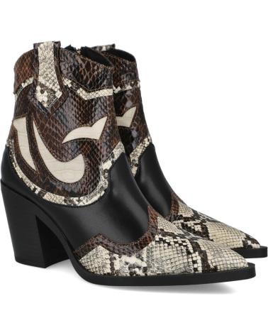 Botines de Mujer L&R SHOES LR SHOES M3721 BOTAS COWBOY MUJER SERPIENTE