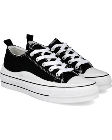 Zapatillas deporte pour Femme L&R SHOES LR SHOES LHD-76 ZAPATILLAS PLATAFORMA NEGRO