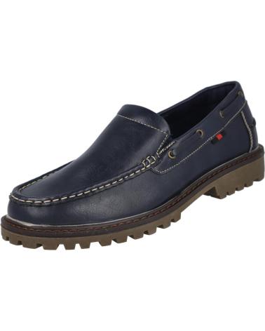 Zapatos de Hombre L&R SHOES LR SHOES 8082 MOCASINES HOMBRE AZUL
