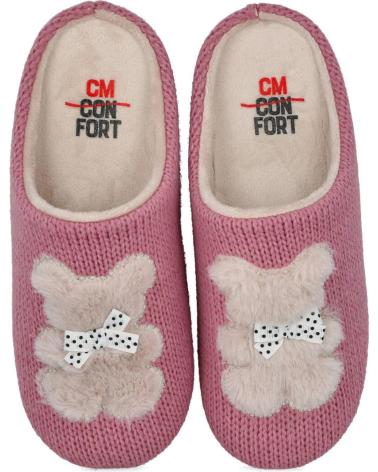 Woman House slipers CALZAMUR 10457 ZAPATILLAS DE CASA MUJER SALMON