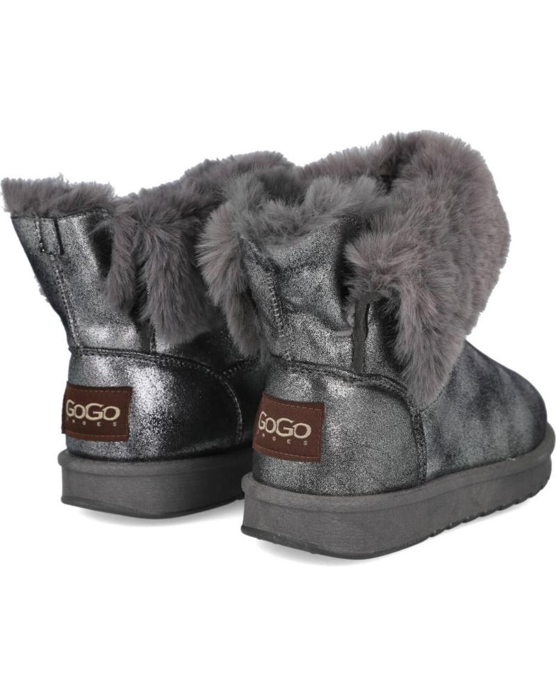 Botines De Mujer L R SHOES LR SHOES MZ2000 50 BOTAS PELO MUJER PLATA
