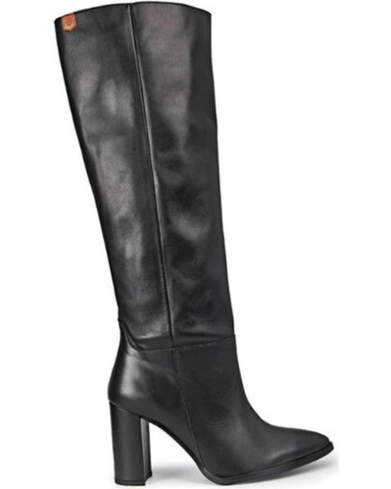 Woman boots POPA BOTA DE PIEL SABELA NEGRO NEGRO Woman boots POPA BOTA DE PIEL SABELA NEGRO NEGRO