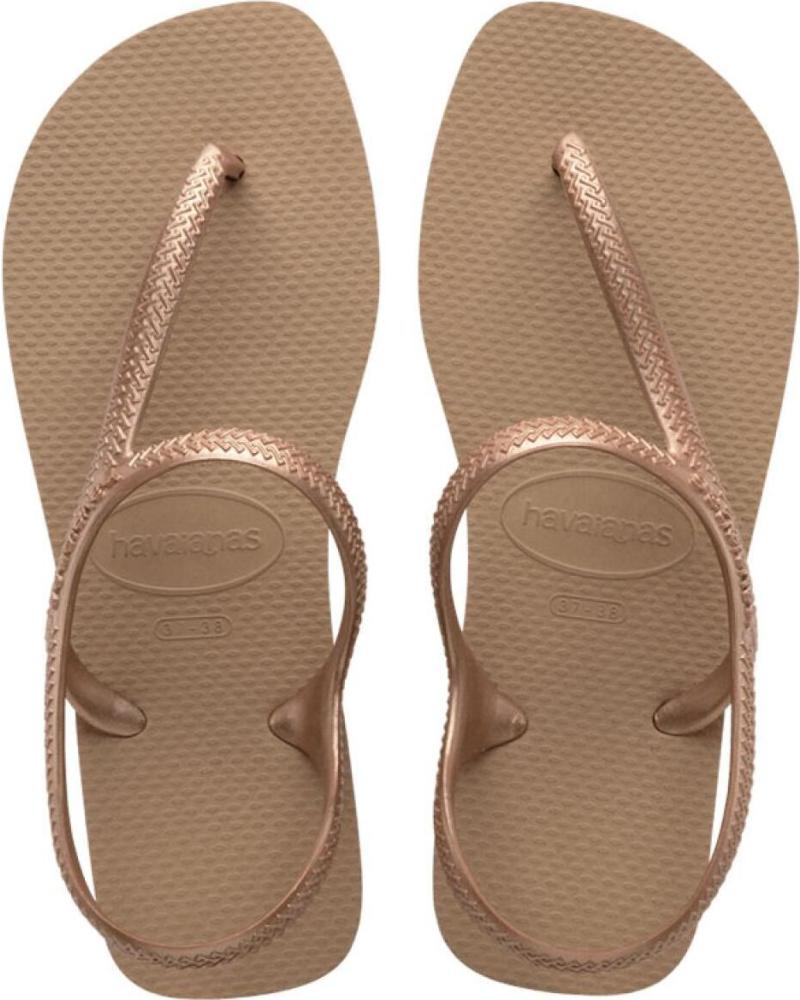 Woman and girl Flip flops HAVAIANAS 4000039 3581 FLASH URBAN ROSE GOLD