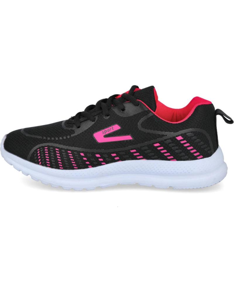 Zapatillas deporte de Mujer L&R SHOES LR SHOES B71 ZAPATILLAS DEPORTIVAS MUJ NEGRO-ROSA