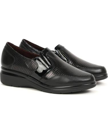 PITILLOS - MOCASIN PARA MUJER 5313 FABRICADO EN PIEL NEGRO