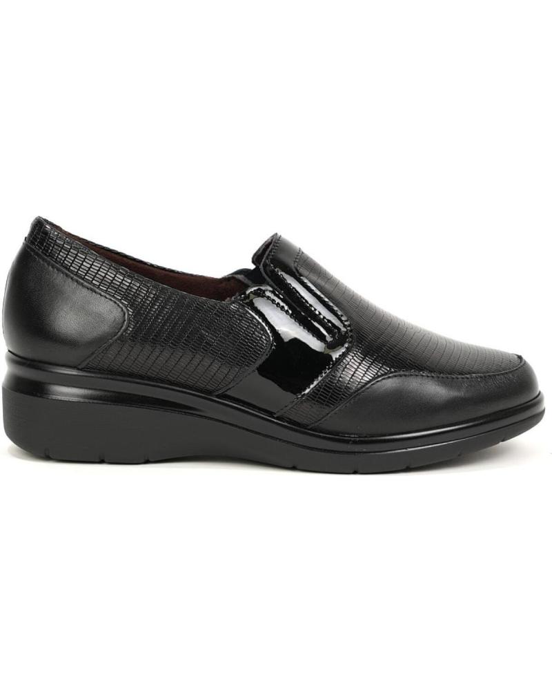 PITILLOS - MOCASIN PARA MUJER 5313 FABRICADO EN PIEL NEGRO