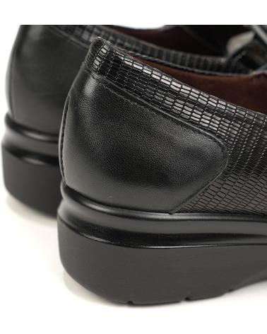 PITILLOS - MOCASIN PARA MUJER 5313 FABRICADO EN PIEL NEGRO