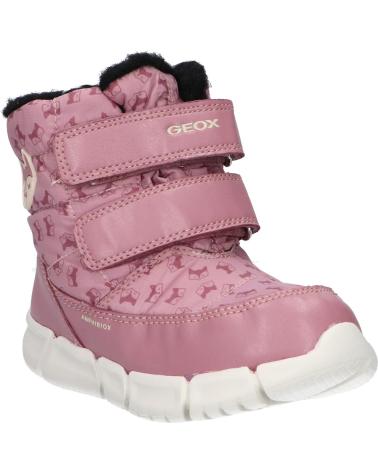 girl boots GEOX B163QA 0MNNF B FLEXYPER GIRL B AB C8007 DK ROSE