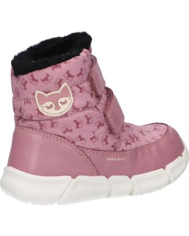 girl boots GEOX B163QA 0MNNF B FLEXYPER GIRL B AB C8007 DK ROSE