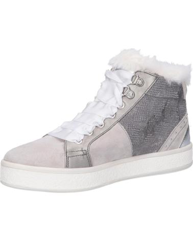Woman and girl Trainers GEOX D26FFC 0BS22 D LEELU C0358 DK GREY-LT GREY
