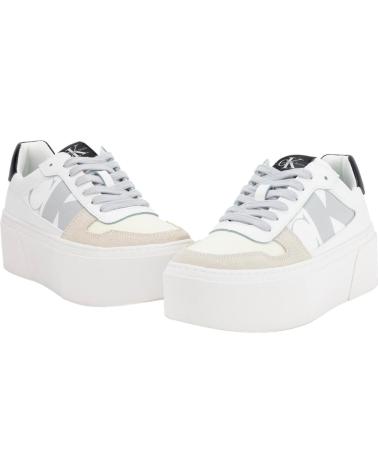 Zapatillas deporte de Mujer CALVIN KLEIN DEPORTIVAS EN COLOR  PARA BLANCO