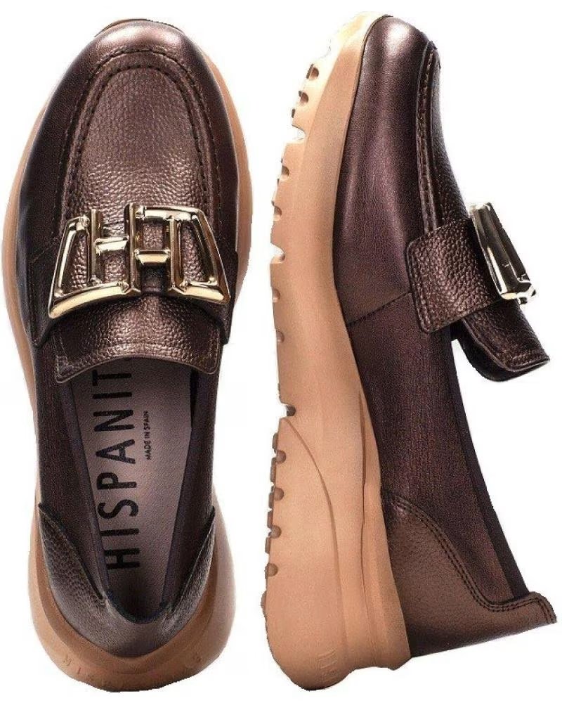 Escarpins Talons Cuir Marron Hispanitas Taille 36 - Occasion Très Très Bon état