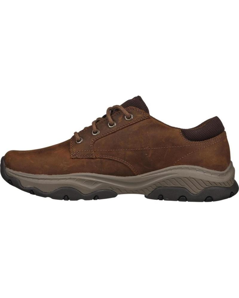 Skechers steel toe hombre marron outlet