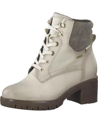 Woman Mid boots TAMARIS 86215 PIEL IVORY OFWHITTE