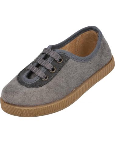 Zapatos de Niño L&R SHOES LR SHOES 369-1 ZAPATILLAS DE CASA NINO GRIS