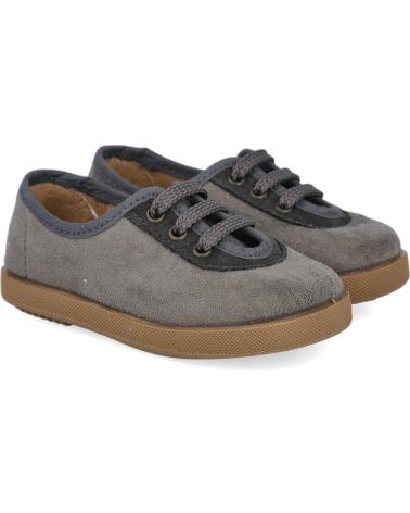 Zapatos de Niño L&R SHOES LR SHOES 369-1 ZAPATILLAS DE CASA NINO GRIS