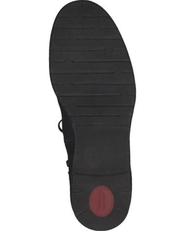 Botines de Mujer TAMARIS 86215 PIEL NEGRA TAUPE