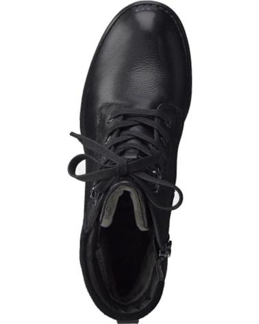 Botines de Mujer TAMARIS 86215 PIEL NEGRA TAUPE