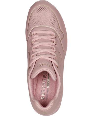 Esportes  de Mulher SKECHERS UNO 2 - GOLDEN TRIM ROSA