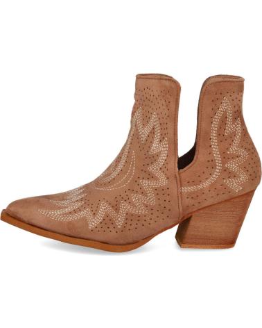 Botines de Mujer L&R SHOES LR SHOES YZ22-165 BOTINES COWBOY MUJER CAMEL