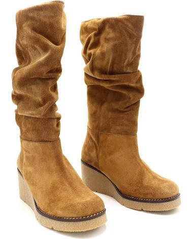 Woman boots MERISSELL BOTA ARRUGADA  LOLA 110 CUERO