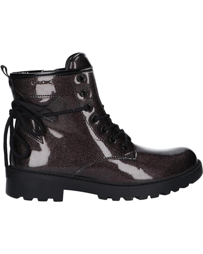 Botas de Mulher e Menina GEOX J9420G 000KC J CASEY GIRL C1014 DK SILVER