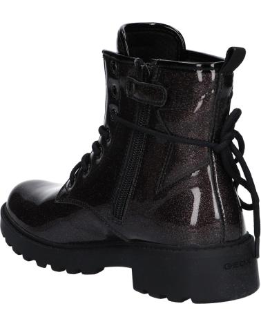 Botas de Mulher e Menina GEOX J9420G 000KC J CASEY GIRL C1014 DK SILVER